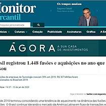 Brasil registrou 1.448 fuses e aquisies no ano que passou